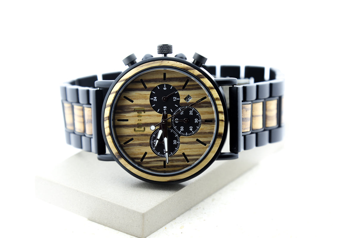 Reloj Análogo Carpender Wood WAP009-1C