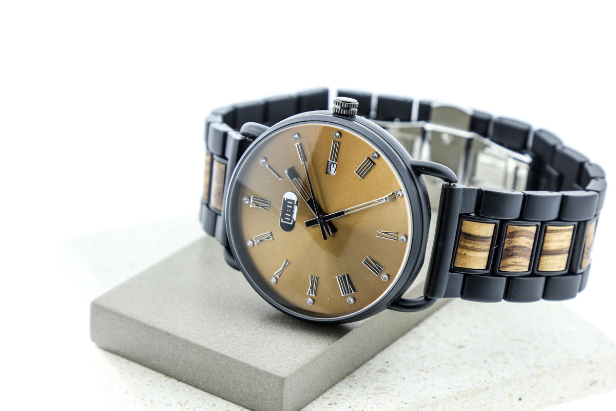 Reloj Dorado Imperial – Elegancia Natural Acero Inox WAGZ014-2C