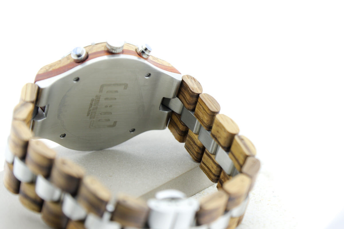 Reloj Análogo Ebony Wood WAGZ003-2C