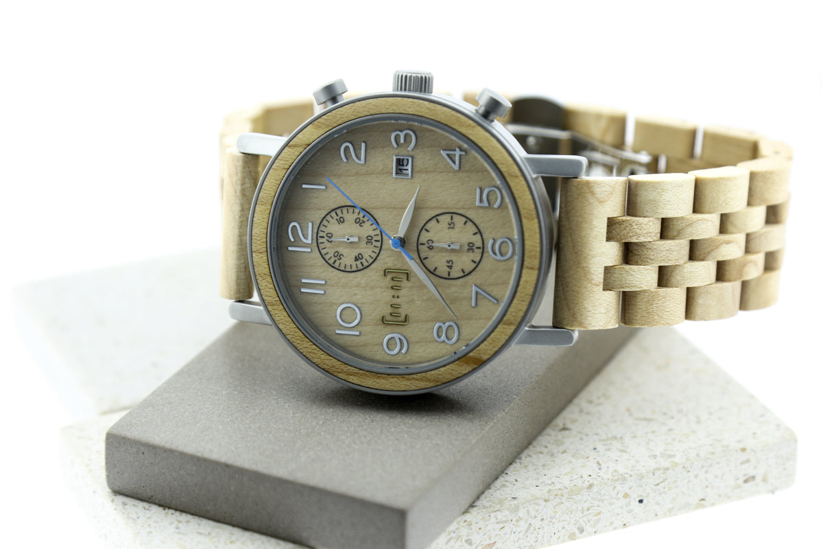 Reloj Análogo Ebano Wood WAGS008-2C