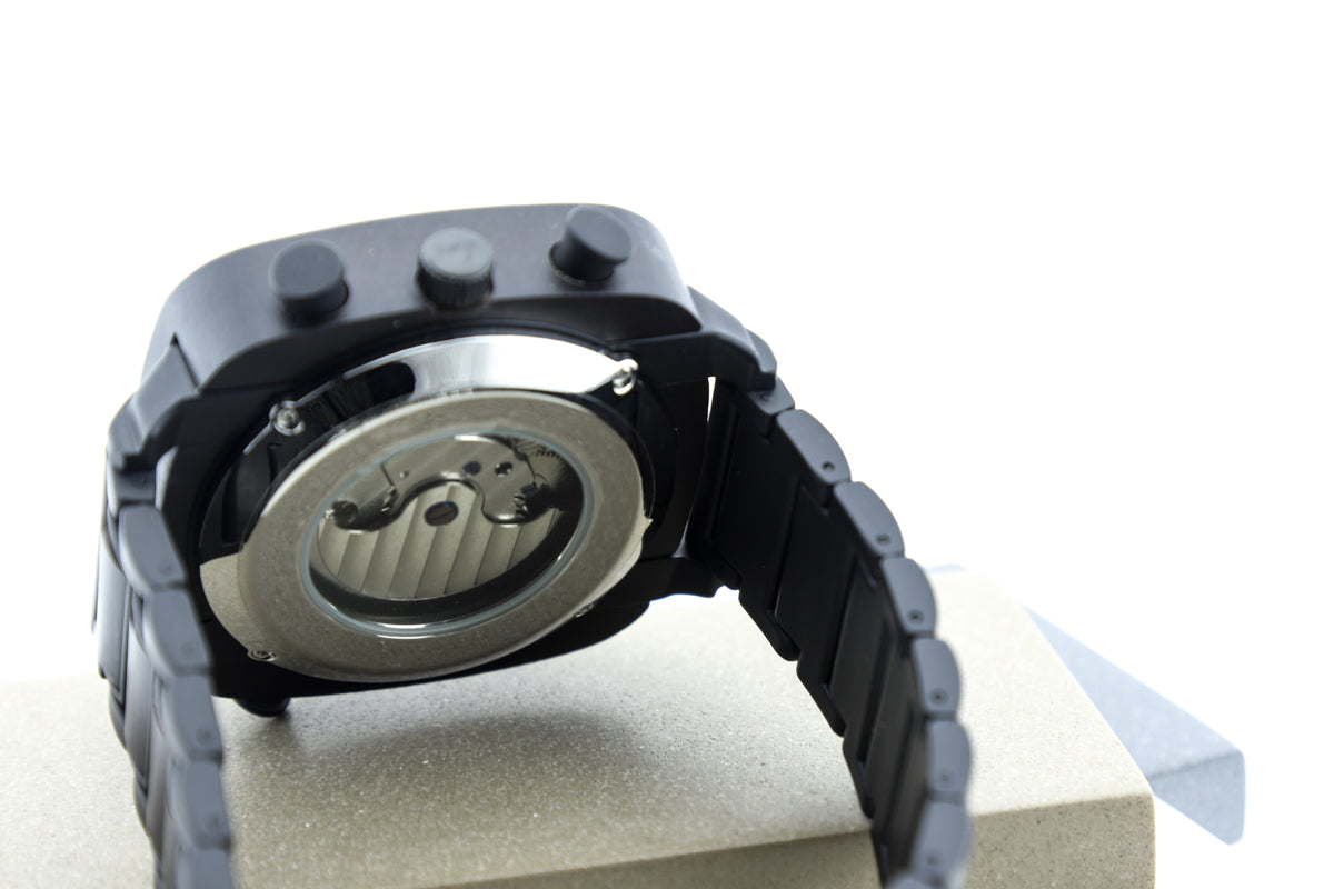 Reloj Mecánico Ebony Wood BLK WAGT053-1C