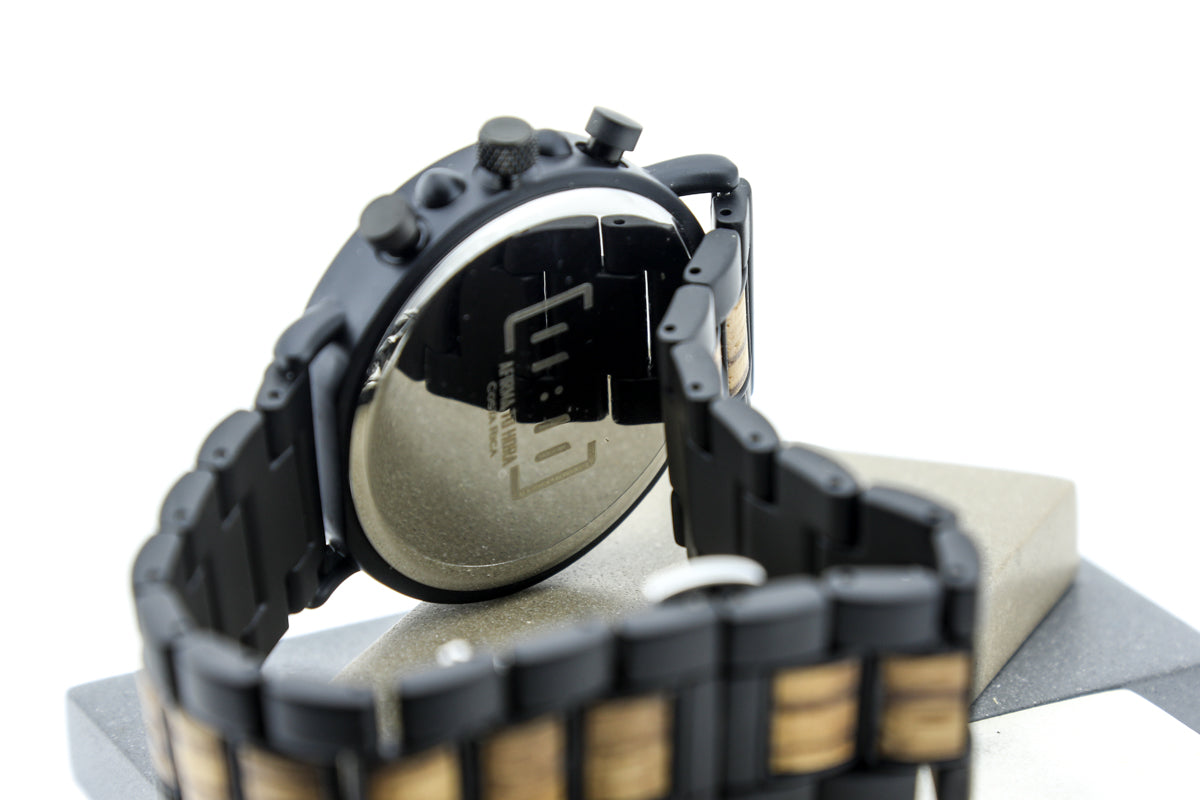 Reloj Análogo Ebano Wood WAGT050-1C