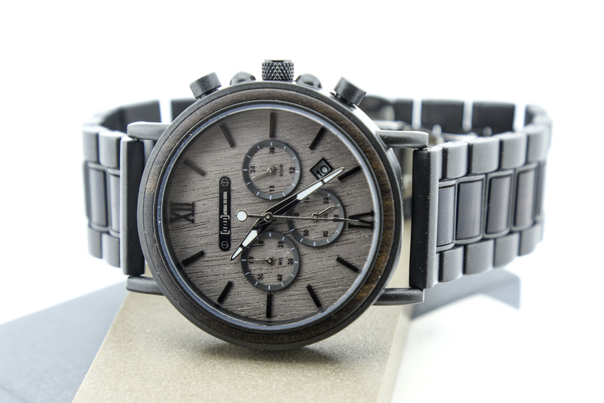 Reloj Análogo Ebano Wood WAGT050-2C