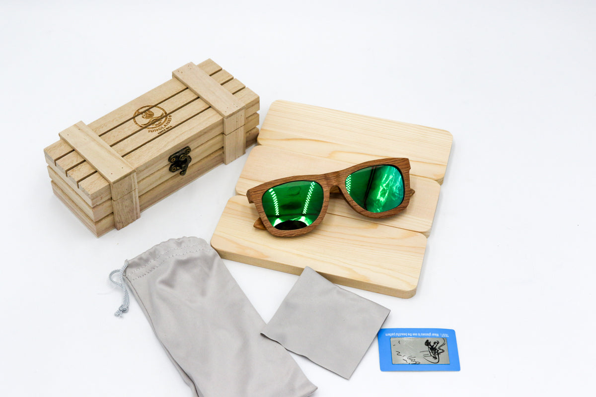 Lente polarizado Madera ECO-Friendly - Bambú SU-AG007C