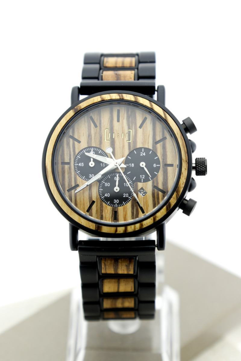Reloj Análogo Carpender Wood WAP009-1C