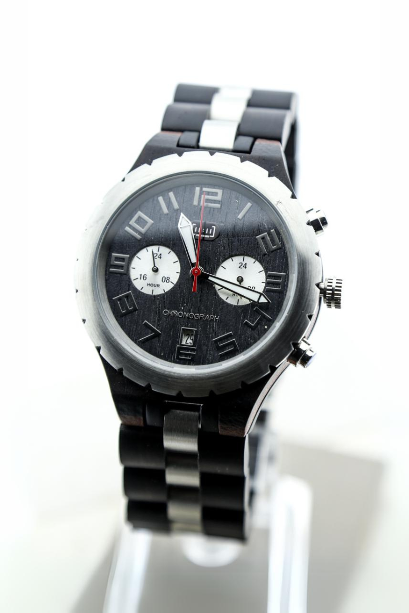 Reloj Análogo Ebony Wood WAGZ003-1C