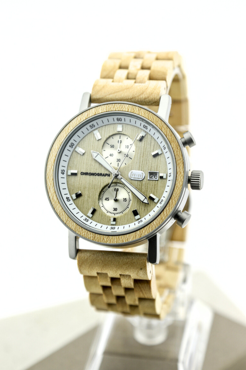 Reloj Análogo Ebano Wood WAGZ005-2C