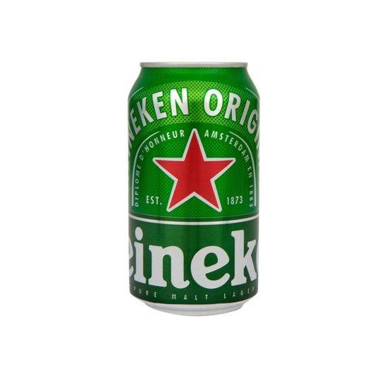 Heineken Premium Beer Pure Malt Lager Lata 350ml