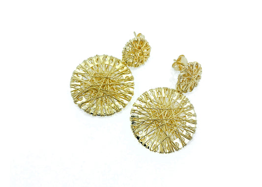 Aretes Oro Laminado 18k