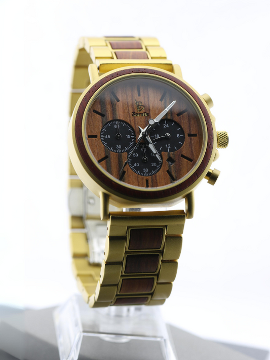 Reloj Análogo Rlogio Wood