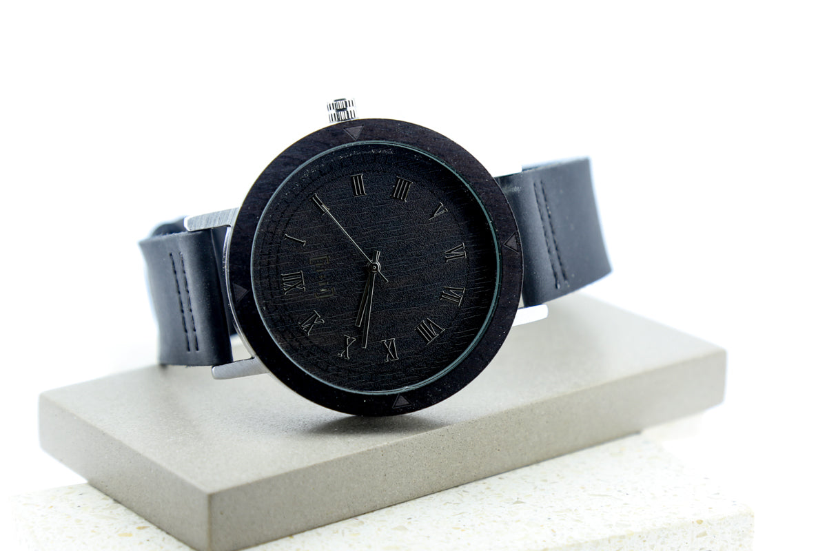 Reloj Análogo West Madera - Cuero GK005-1C