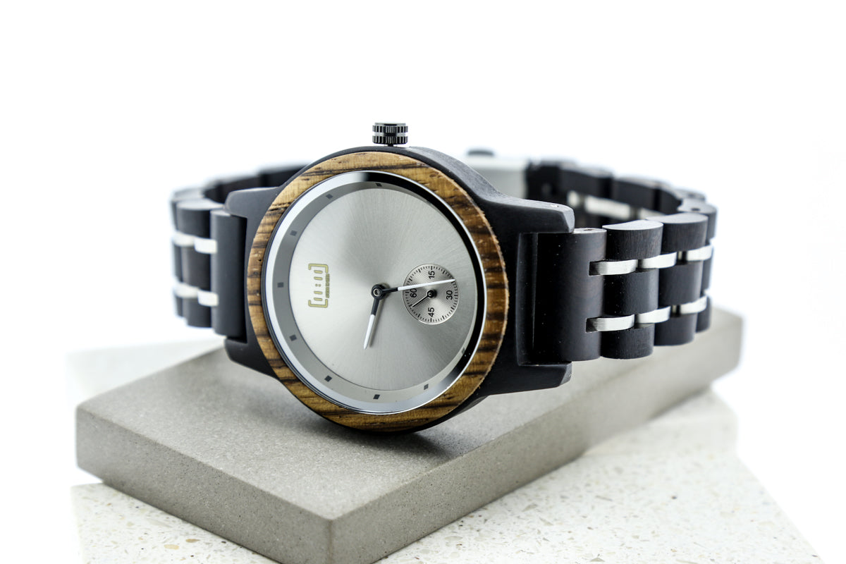 Reloj Análogo Wood GQ018-3C