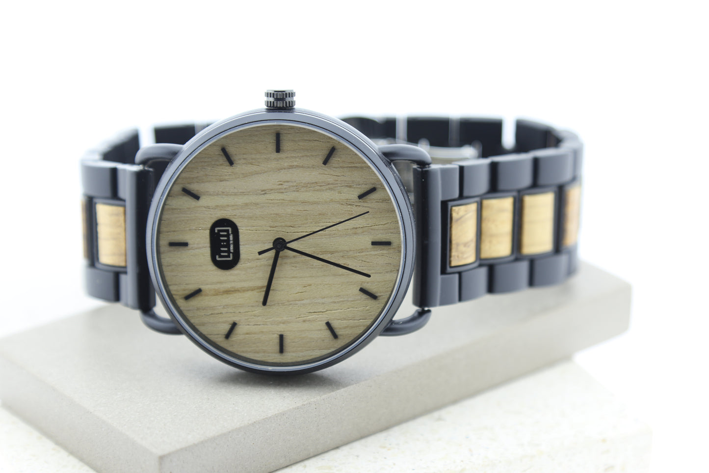 Reloj Analogo Sand Zebra Wood WAGZ007-2A