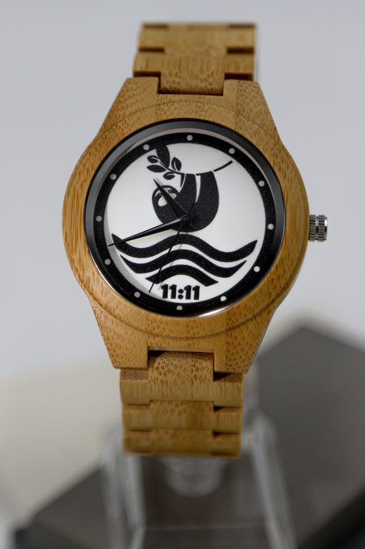 Reloj Perezoso Zen – Edición Bambú 11:11 WAGD019-1D