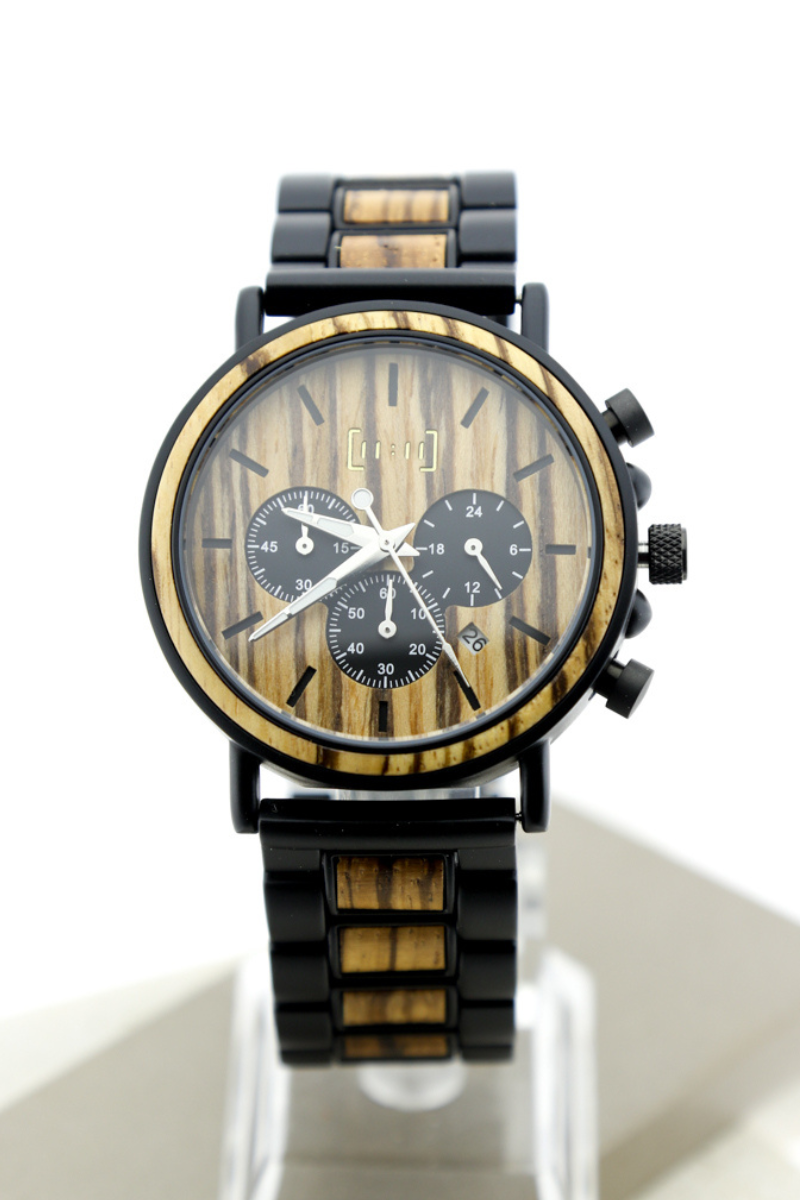 Reloj Análogo Carpender Wood