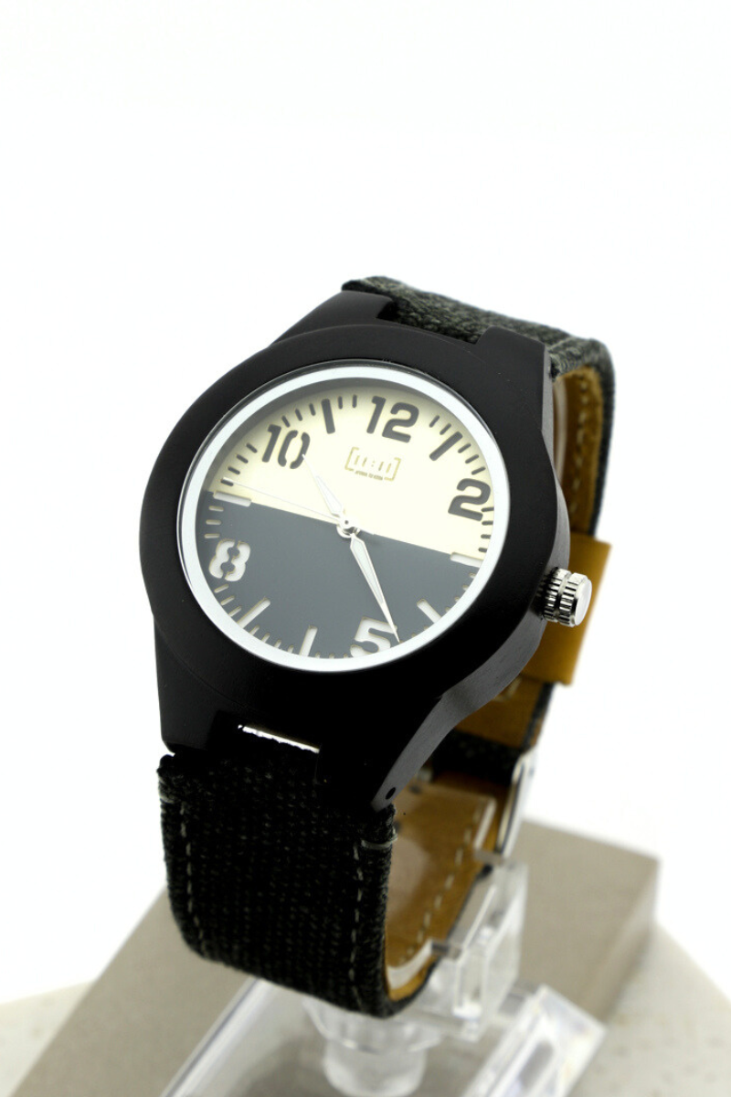 Reloj Análogo Ebony Wood y Nylon GR029-3C