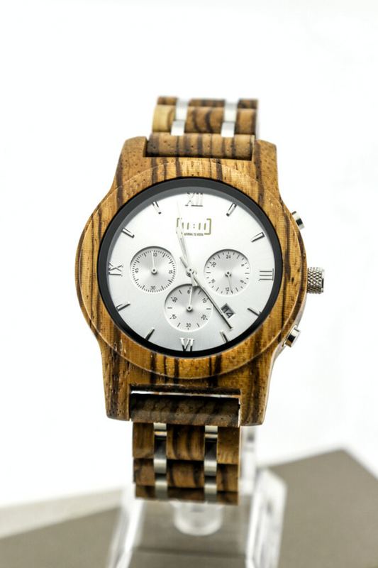 Reloj análogo Mozaik 1 Wood GP019-5C