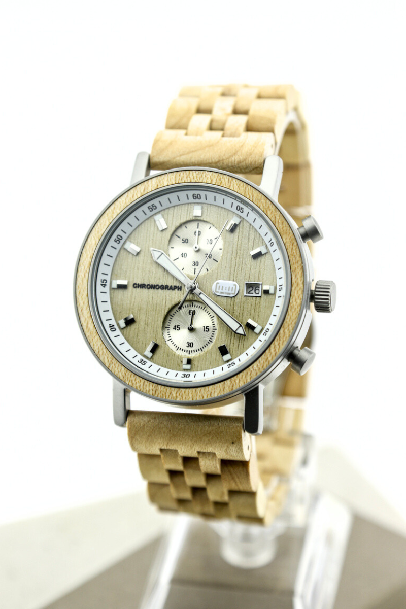 Reloj Análogo Ebano Wood GZ005-2C