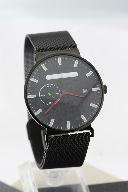 Reloj Análogo Inox Black